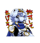 蜘蛛擬人化スタンプ（個別スタンプ：35）