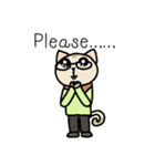 Cat in the city（個別スタンプ：9）
