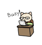 Cat in the city（個別スタンプ：14）