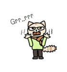 Cat in the city（個別スタンプ：19）