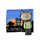 Cat in the city（個別スタンプ：23）