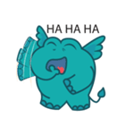 Funny Elephant（個別スタンプ：8）