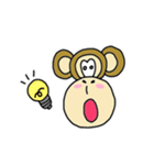 おさるのウッキーくん（個別スタンプ：14）