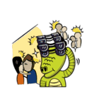 Arce ＆ Pitt（個別スタンプ：21）