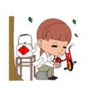 White Man Tou！Chian YA v1.0（個別スタンプ：24）