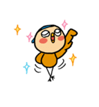 踊るちゅんぺい（個別スタンプ：3）