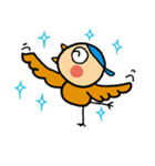 踊るちゅんぺい（個別スタンプ：4）