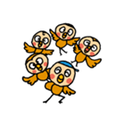 踊るちゅんぺい（個別スタンプ：15）