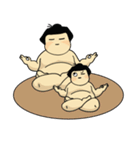 Sumo Dad and Sumo Son - English（個別スタンプ：17）