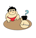 Sumo Dad and Sumo Son - English（個別スタンプ：18）