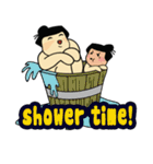 Sumo Dad and Sumo Son - English（個別スタンプ：20）