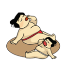 Sumo Dad and Sumo Son - English（個別スタンプ：28）