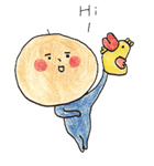 Mr. Big-head and Ms. Small-head（個別スタンプ：1）