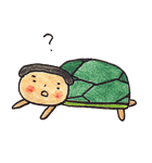 Mr. Big-head and Ms. Small-head（個別スタンプ：25）