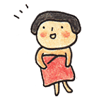 Mr. Big-head and Ms. Small-head（個別スタンプ：27）