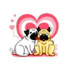 Pug and Dolls（個別スタンプ：34）