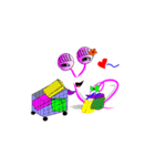 The life of Lady-Snail（個別スタンプ：8）
