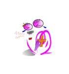 The life of Lady-Snail（個別スタンプ：24）