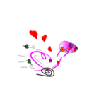 The life of Lady-Snail（個別スタンプ：33）