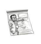 草食系男子の一人の日記 2（個別スタンプ：24）