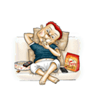 草食系男子の一人の日記 2（個別スタンプ：25）