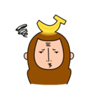 バナナサル（個別スタンプ：24）