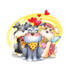 Schnauzer party（個別スタンプ：21）