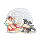 Schnauzer party（個別スタンプ：28）