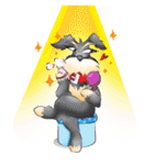 Schnauzer party（個別スタンプ：35）