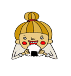 美容師（女性）スタンプ（個別スタンプ：10）