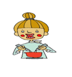 美容師（女性）スタンプ（個別スタンプ：11）