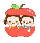 姉と弟（個別スタンプ：35）