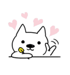 ダーツ犬のスタンプ（個別スタンプ：40）