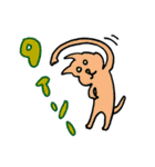 伸びる猫（個別スタンプ：39）