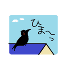 かわいいカラス（個別スタンプ：34）