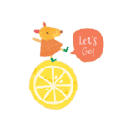 animal friends2 by adachikana（個別スタンプ：12）
