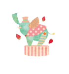 animal friends2 by adachikana（個別スタンプ：22）
