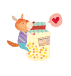 animal friends2 by adachikana（個別スタンプ：24）