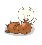 Boono ＆ Joony (Cute Beaver)（個別スタンプ：27）