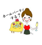 サティーとアラサーの仲間たち（個別スタンプ：5）