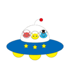 みーたか星人の地球侵略シリーズ第一弾（個別スタンプ：14）