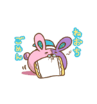 ゾンビ兎のうさビ（個別スタンプ：17）