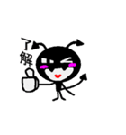 悪魔がささやくよ（個別スタンプ：35）