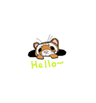 フェレットめいちゃん（個別スタンプ：1）