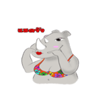 Rhino Chan Bikini（個別スタンプ：1）
