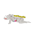 Rhino Chan Bikini（個別スタンプ：26）