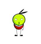 Bug green ball #English（個別スタンプ：26）