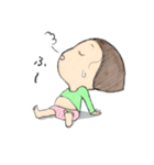 おかっぱ女子（個別スタンプ：4）