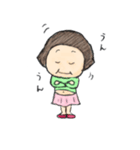 おかっぱ女子（個別スタンプ：26）