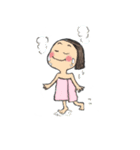 おかっぱ女子（個別スタンプ：27）